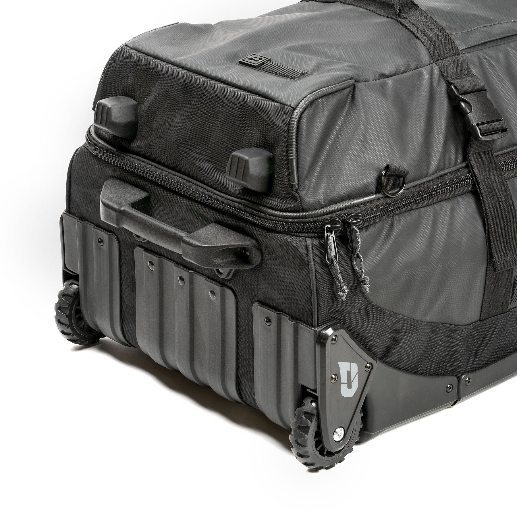 Push Division One Large Roller Gear Bag - Black - Olive Backpack Strap Kit - Image 6